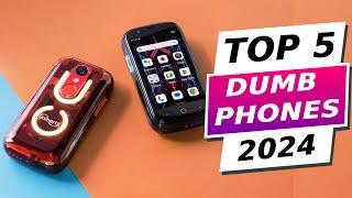 Top 5 Best Dumb Phones 2024  [watch this before you buy]