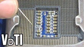 Motherboard pin repair - Fixing Intel socket motherboard