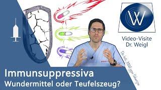 Immunsuppressiva bei Autoimmunerkrankungen & chronisch-entzündlicher Erkrankung: gut oder schlecht?