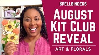 Introducing August Kit Club at Spellbinders | #teamspellbinders #neverstopmaking