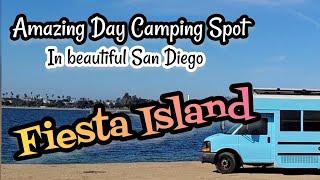 Fiesta Island! San Diego Please  Day Camping, Stealth Camping, RV Parking & Greatest Dog Beach Ever