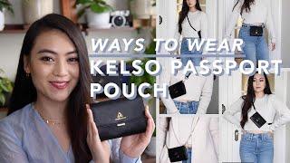 Ways to Wear Arden Cove Kelso Passport Pouch | Straps Explained