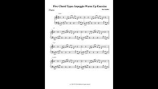 The Five Chord Types/60 Chord System: Jazz Piano Basics