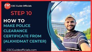 How to make Police Clearance Certificate || Last Part 10 | China Scholarship 2025-26