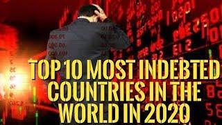 Top 10 Most Indebted Countries in The World in 2020 !!