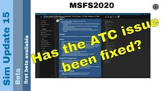 Flight Simulator 2020 - MSFS Update - Sim Update 15 - First beta available