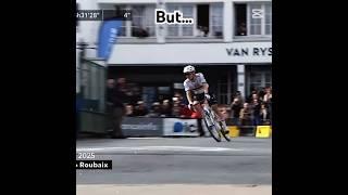 You should’nt even have been there in the first place… #cycling #pogacar