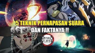 SANGAT MERIAH..!! | FAKTA PERNAPASAN SUARA PADA ANIME DEMON SLAYER..!!