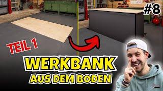 Geniale Werkbank verschwindet im Boden ! Teil 1 | Tobi’s Handcraft - Die Garagenwerkstatt #8