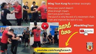 Wing Tsun MovementKeys Exercises with Ralph Haenel - part two - Wing Chun training