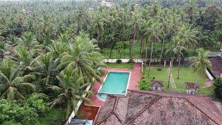 Drone shots of Hotel Kateel International Karkala |