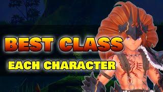 What is the best class for each character in Trials of Mana?