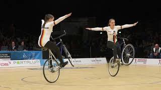 Lena Bringsken / Lisa Bringsken Finale - WM 2017 in Dornbirn | Kunstrad