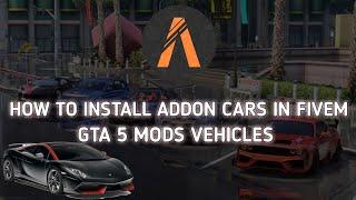 How To: Install Cars to FiveM from GTA5-Mods 2023 | MJ DEVELOPMENT