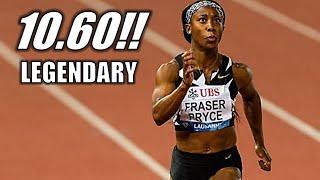 Shelly-Ann Fraser-Pryce Drops EPIC 100 Meters Against Elaine Thompson-Herah (10.60!!) Lausanne 2021