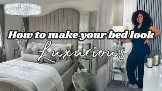 How to make your bed look luxurious | How to style, layer and make your bed cozy | Adiat Oke