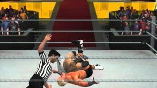 WWE Smackdown vs. Raw 2011 Rey Mysterio Finisher Top Rope 619 from Turnbuckle