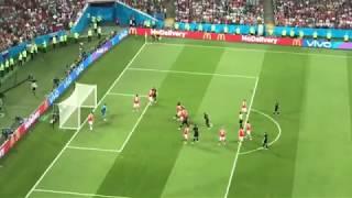 Domagoj Vida GOAL vs  Russia 2- 2 Croatia  WOrldCup 2018