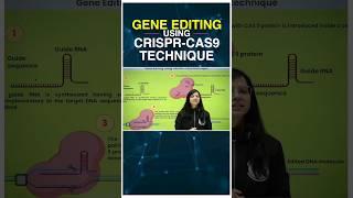 IIT JAM Biotechnology 2025 - Gene Editing with CRISPR-CAS9 Technique  #PW #Shorts #Biotechnology