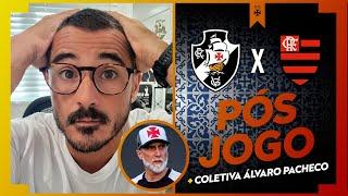 HUMILHADOS! TIME DE FROUXOS! AO VIVO: PÓS-JOGO VASCO 1 X 6 FLAMENGO