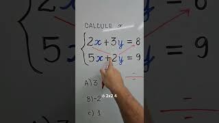 This trick is amazing for solving #mathematics systems