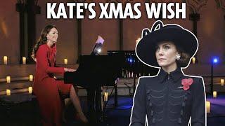 Will Kate play the piano at her carol concert I wouldn't put it past her as she ends year on a high?