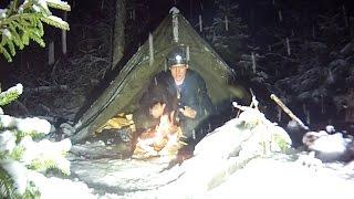 Polish Military Tent Blizzard Overnight