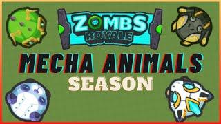 NEW Season, MECHA ANIMALS! | Zombs Royale