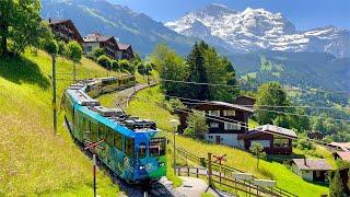 Lauterbrunnen to Wengen – Journey to Switzerland’s Most Beautiful Village, A Stunning Train Ride