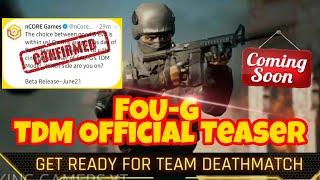 Cinematic Traser Of FOU-G's TDM Mode !// FAUG TDM & TRAILER LAUNCH DATE NEWS 