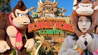 We Explored the NEW Donkey Kong Country at Universal Studios Japan! 