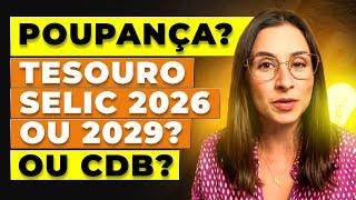 Onde investir a reserva de emergência? COMPARATIVO ATUALIZADO