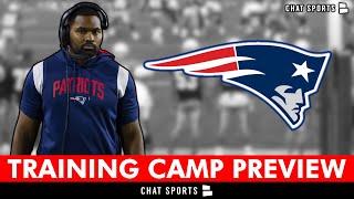 Patriots Training Camp News On Drake Maye, Jerod Mayo, Kendrick Bourne, Matt Judon + Veterans Report