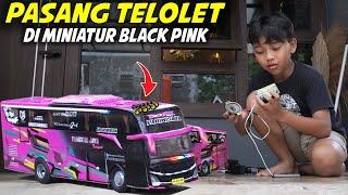 BUS DIMAS BLACKPINK PASANG TELOLET!!