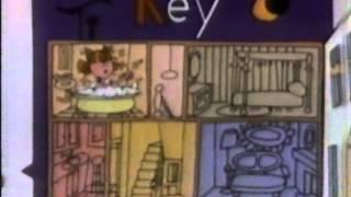 Classic Sesame Street animation - K for key