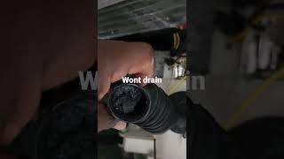 This is the reason why your washing machine won’t drain water #shorts #diagnosis