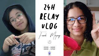 UNEX 24hr Relay Vlogs | Farah & Mayang (5 - 7AM)