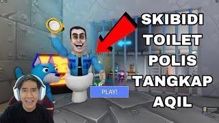 SKIBIDI TOILET POLIS  AQIL SELAMATKAN TV TITAN MAN 