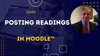 Moodle™ 4 Readings and Informational Resources in Course Sections