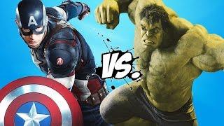 CAPTAIN AMERICA VS THE INCREDIBLE HULK