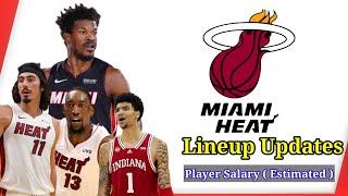 Miami Heat lineup updates NBA 2024-25 Season | Miami Rosters 2024