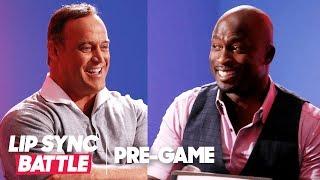 American Ninja Warrior Hosts Play 2 Truths 1 Lie | Lip Sync Battle Pregame