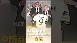 Official: Mbappe joined Real Madrid until 2029 /#shorts