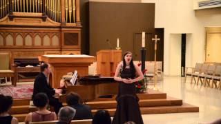 May 4, 2015 SJU Summer Recital Der Holle Rache Kocht In Meinem Herzen, Katherine Dodel