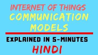 IOT : Communication Models (HINDI)