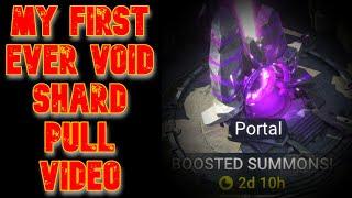 FIRST Void Shard Pull Video EVER! (Except that one time we don't talk about) | RAID: Shadow Legends