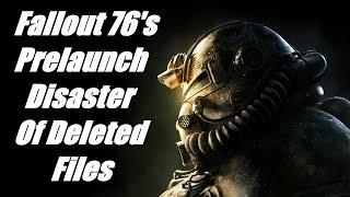 Fallout 76's Prelaunch Disaster Of Deleted Files & Lowered Expectations