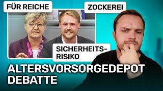 So reden Politiker über private Altersvorsorge | Stream-Highlight