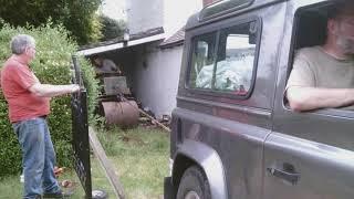 American Pickers only better because its British. Rusty Relics Barford Perkins roller recovery,