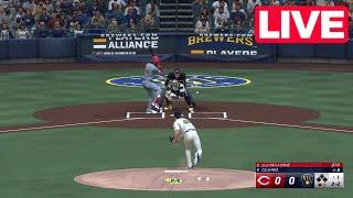 LIVE NOW! Cincinnati Reds vs. Milwaukee Brewers - Aug 9, 2024 MLB Full Game - MLB 24 EN VIVO